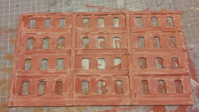 The result after wiping off the mixture