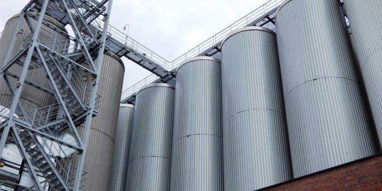 Brewery tychy vats vat silo the tank tanks